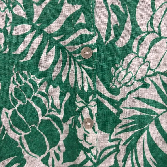 NICOLE MILLER Linen T Shirt BNWT - Picture 3 of 9